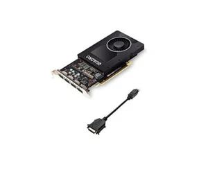 Open Box 5GB HP 6YT67AT nVIDIA Quadro P2200 4x DP PCI-E x16 Graphics Card - Picture 1 of 2