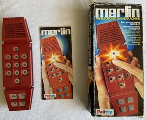 Sammlerstück Vintage "Merlin" Electronic Games Machine, Palitoy, 1979 **funktionstüchtig** - Bild 1 von 19