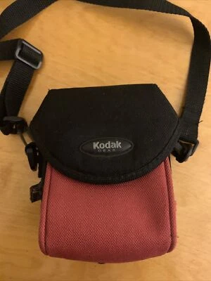 Bolso compacto para cámara Kodak Gear mini negro rojo estuche de viaje Foto 1 de 4