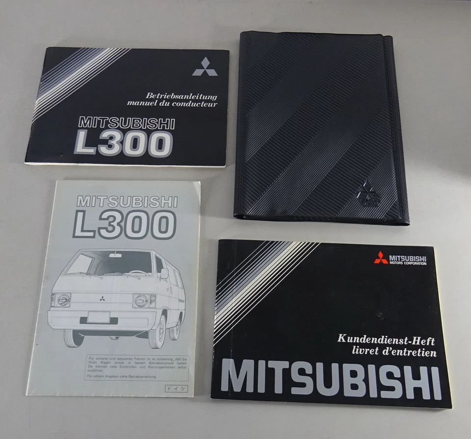 Folder + Operating Instructions Mitsubishi L 300 I Series from 1980 - Image 1 of 1