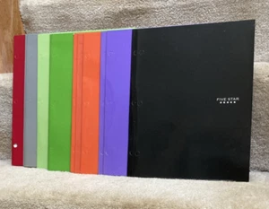 Mead FIVE STAR***** 4 Pocket Paper Folder 33106 QTY 12 Multiple Colors - Picture 1 of 8