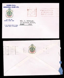1975/77 • 2 small commercial advertising covers • Dubbo RSL (2) - Bild 1 von 1