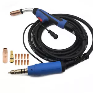 Pistola de soldadura MIG de 15 pies para Miller MDX-250 1770038 reemplazar consumibles AccuLock MDX - Imagen 1 de 5