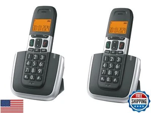 Ornin D1004 Cordless Phone for Home, ECO Technology, 1.6‘’ Amber LCD Display, - Zdjęcie 1 z 5