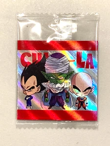 Pegatina japonesa Piccolo, Vegeta, Krilin - 8-15 GR+ - Dragon Ball Wafer - Imagen 1 de 2