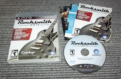 Rocksmith 2014 Edition (No Cable) for PlayStation 3 Complete Fast Shipping - Image 1 of 2