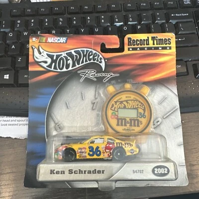 Hot Wheels Racing 2002 NASCAR 36 Ken Schrader 54702 Record Times Stopwatch - Image 1 of 4