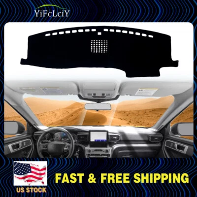 Sunproof Dashboard Cover Mat for 2020-2022 Ford Explorer Interior Protection Pad - Image 1 of 4
