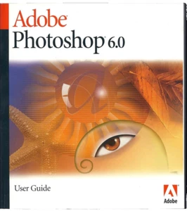 Adobe Photoshop 6.0 User Guide (softcover book), with Reference Card - Picture 1 of 12