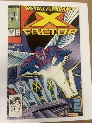 X-FACTOR #24 NEAR MINT 1988 MARVEL COMICS 1st APPEARANCE & ORIGIN ARCHANGEL - Image 1 of 2