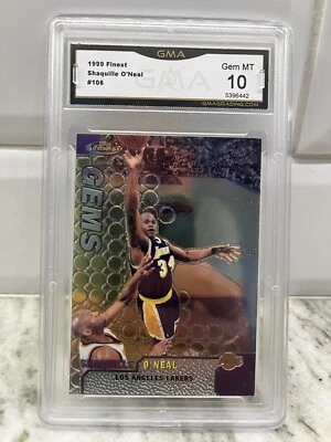 1999-00 Topps Finest - #106 Shaquille O'Neal - Image 1 of 2