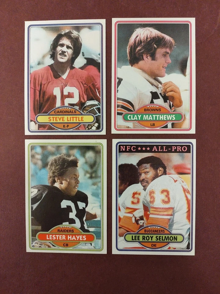1980 Topps Football Cards Complete Your Set U-Pick $1.25 **.50 Total SHIPPING** - Image 1 of 1