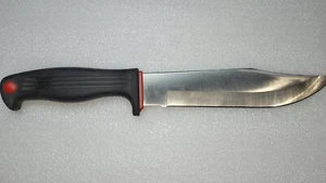 Vintage Kershaw 1015L light weight fixed blade Bowie knife made in Japan, Sheath - Picture 1 of 8