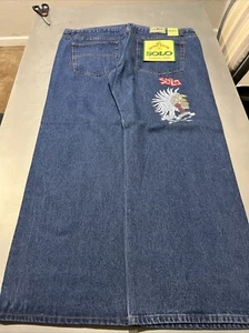 Solo Jeans Size 46x32 New With Tags Authentic Denim Dead Stock - Picture 1 of 20