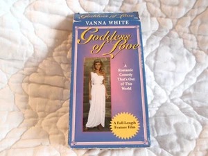 GODDESS OF LOVE VHS VANNA WHITE DAVID NAUGHTON LITTLE RICHARD ROMANTIC COMEDY - Picture 1 of 7