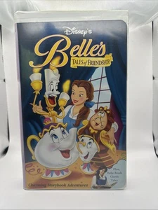 Belle Tales of Friendship VHS 1999 Disney Movie Vintage Clamshell Case - Picture 1 of 7