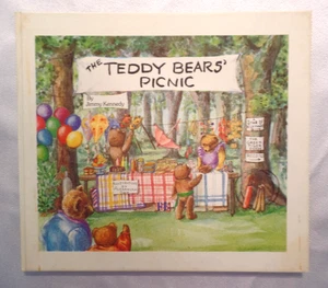 Vintage The Teddy Bears Picnic Book + Record HC 1st Ed Jimmy Kennedy Bing Crosby - Picture 1 of 4