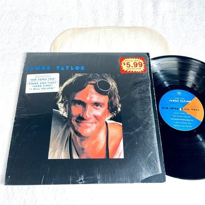 James Taylor "Dad Loves His Work" 1981 Rock LP, VG, Columbia, Shrink+Hype - Image 1 of 2
