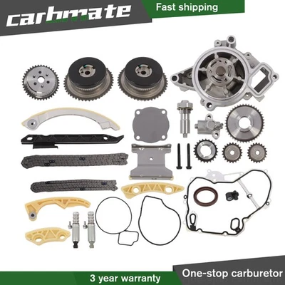 Timing Chain Kit Water Pump VVT Gear for 09-17 Chevy Equinox Buick GMC 2.4L 2.2L - Image 1 of 4