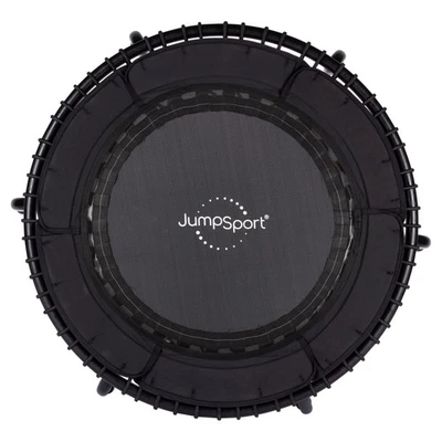 JumpSport 370 PRO Indoor Heavy Duty Lightweight 39 In Fitness Trampoline, Black - Image 1 of 4