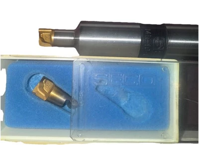 SECO MM10-0.75-3.0-3-0004 3/4" Shank Minimaster Milling Tip T60M Holder With Tip - Image 1 of 4