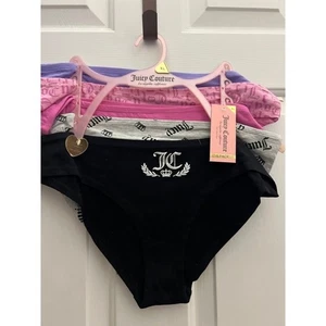 Juicy Couture 5 pack Women's Briefs - Picture 1 of 7