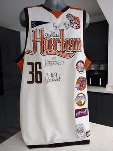 Harlem Globetrotters Limited Edition Trikot Shirt #36 Erwachsene XL RAR signiert - Bild 1 von 8