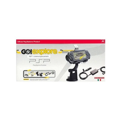 PSP Sony Go! Explore + Ricevitore Gps + Car Adapter Adattatore Auto - Immagine 1 di 3