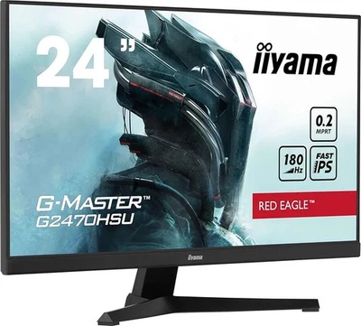 iiyama G-Master Red Eagle G2470HSU-B6 60.5 cm 23.8 inch Fast-IPS LED Gaming... - Image 1 of 4