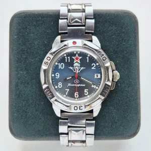 π© USSR Watch Vostok Amphibia Original komandirskie Diver 2414A airbourne troops - Picture 1 of 9