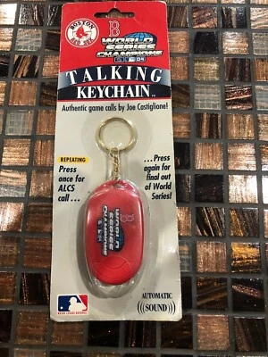 Boston Red Sox World Series Champion Talking Keychain  - Image 1 of 4