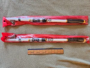 2 New Telescoping Fishing Rods 10ft 9in - Picture 1 of 11