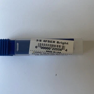 Neu 3/8" 4 Flöte Vollhartmetall Schaftfräser USA - Bild 1 von 2