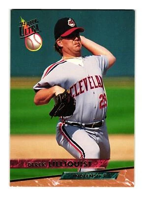 1993 Ultra #187 Derek Lilliquist Cleveland Indians - Image 1 of 2
