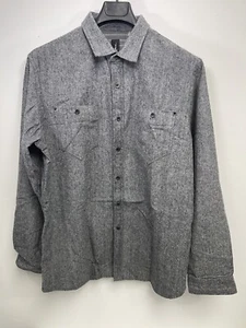 Howe No. 65 Button Up Shirt Mens XL Heather Gray Long Sleeve Casual Cotton - Picture 1 of 3