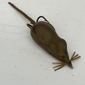 Vintage Rubber Mouse Fishing Lure