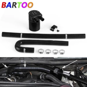 Tanque de lata de captura de aceite de aluminio con manguera de silicona para radiador para BMW Serie 118i 120i - Imagen 1 de 10