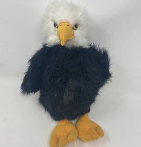 Bald Eagle 14" Plush Stuffed Animal Plushie A&A - Picture 1 of 23