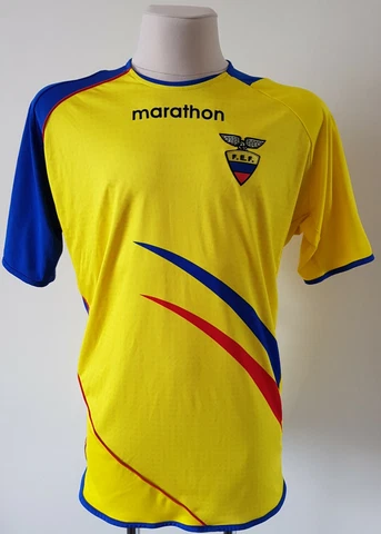 Ecuador 2006 - 2007 Home football Marathon shirt size XL Cover