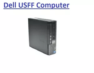 WINDOWS XP Dell Optiplex 780 USFF COMPUTER 2GB RAM 160GB HDD Serial Port - Picture 1 of 2