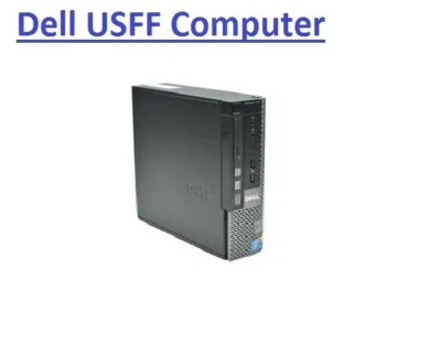 WINDOWS XP Dell Optiplex 780 USFF COMPUTER 2GB RAM 160GB HDD Serial Port - Image 1 of 2