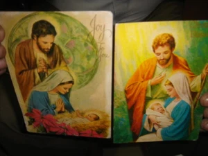 INDIA PRINTED CHRISTIAN JOSEPH, MOTHER MARY, JESUS PICTURE POSTCARD 9 IN 1 LOT - Picture 1 of 5