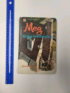 MEG Series Mystery In Williamsburg Book By Holly Beth Walker Vintage 1970s - Picture 1 of 11