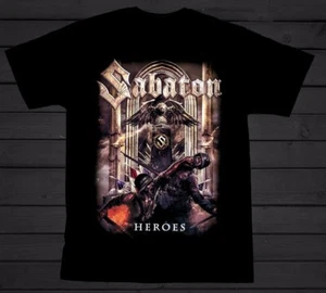 T-shirt uomo Sabaton Band maglietta nera tutte le taglie S-5XL JJ4946 - Foto 1 di 3