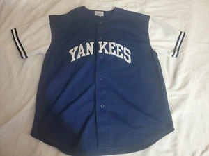 Vintage 90s Starter New York Yankees MLB Baseball Jersey Men’s Size XL Stitched - Picture 1 of 12