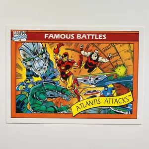 1990 Marvel Universe Series 1 Atlantis Attacks #104 Near Mint Card - Picture 1 of 1