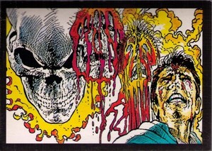1992 Comic Images Ghost Rider II #70 Transformation