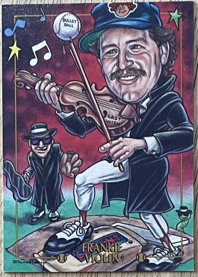 FRANK VIOLA, RARE ! 1993 CARDTOONS CARD, BASEBALL LEGEND ! - Image 1 of 1