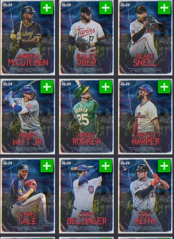 [DIGITAL] Topps Bunt - Creature Feature 24 S1 - Field of Screams - Pick - Image 1 of 1