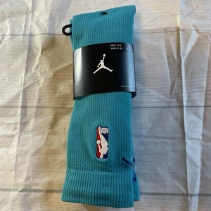 NBA Jordan Authentic Socks Quip Grip Size M High Knee PSK659-428 S50 - Picture 1 of 5